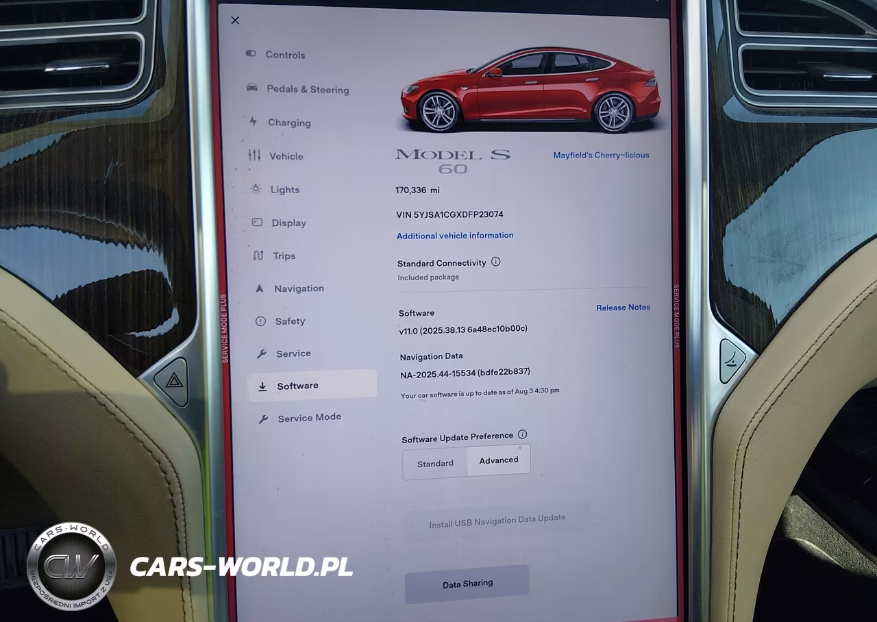 2013 Tesla Model S VIN:5YJSA1CGXDFP23074 - 17