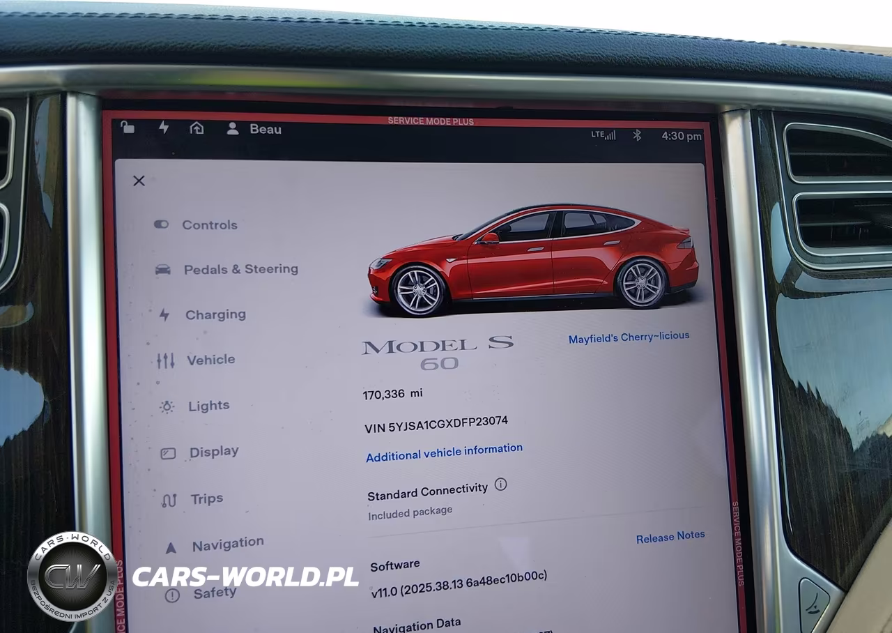 2013 Tesla Model S VIN:5YJSA1CGXDFP23074 - 7