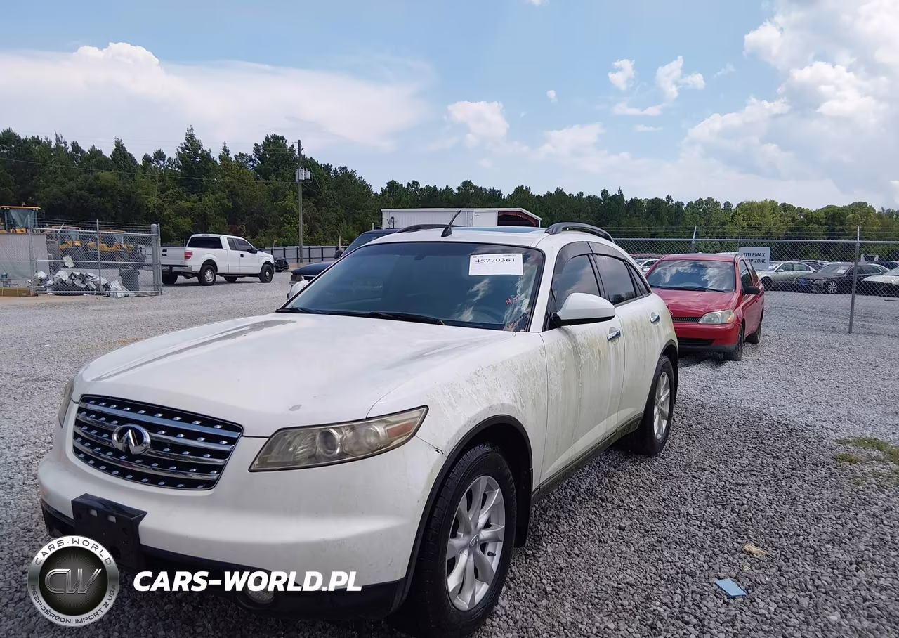2005 Infiniti Fx35 VIN:JNRAS08W45X221123 - 2