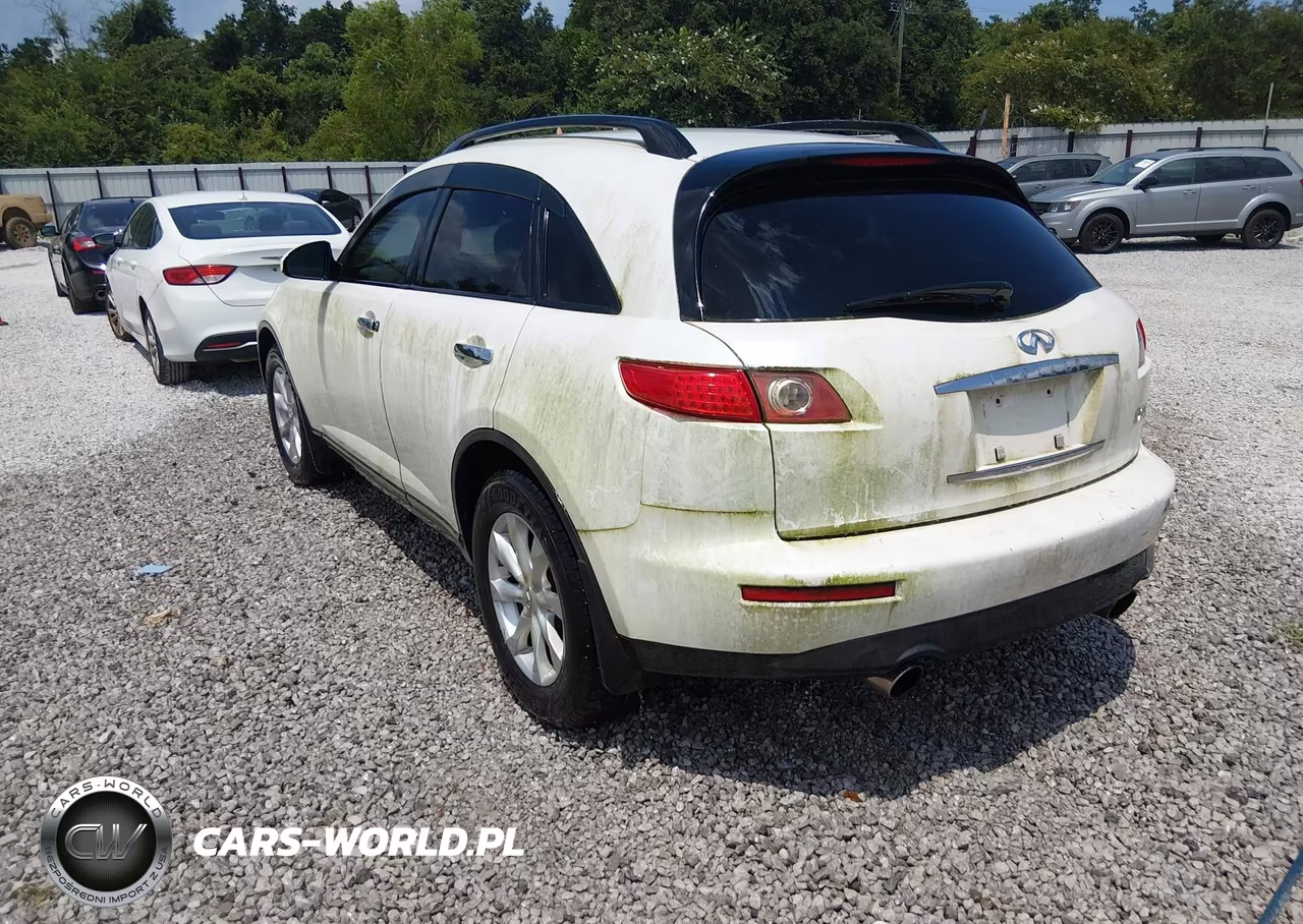 2005 Infiniti Fx35 VIN:JNRAS08W45X221123 - 3