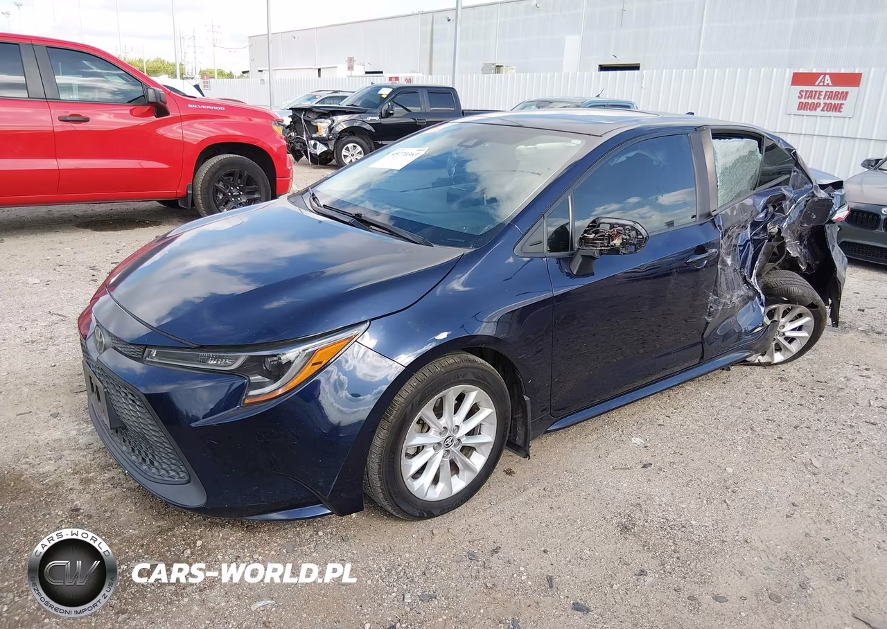 2020 Toyota Corolla Le VIN:5YFHPRAE6LP018820 - 2