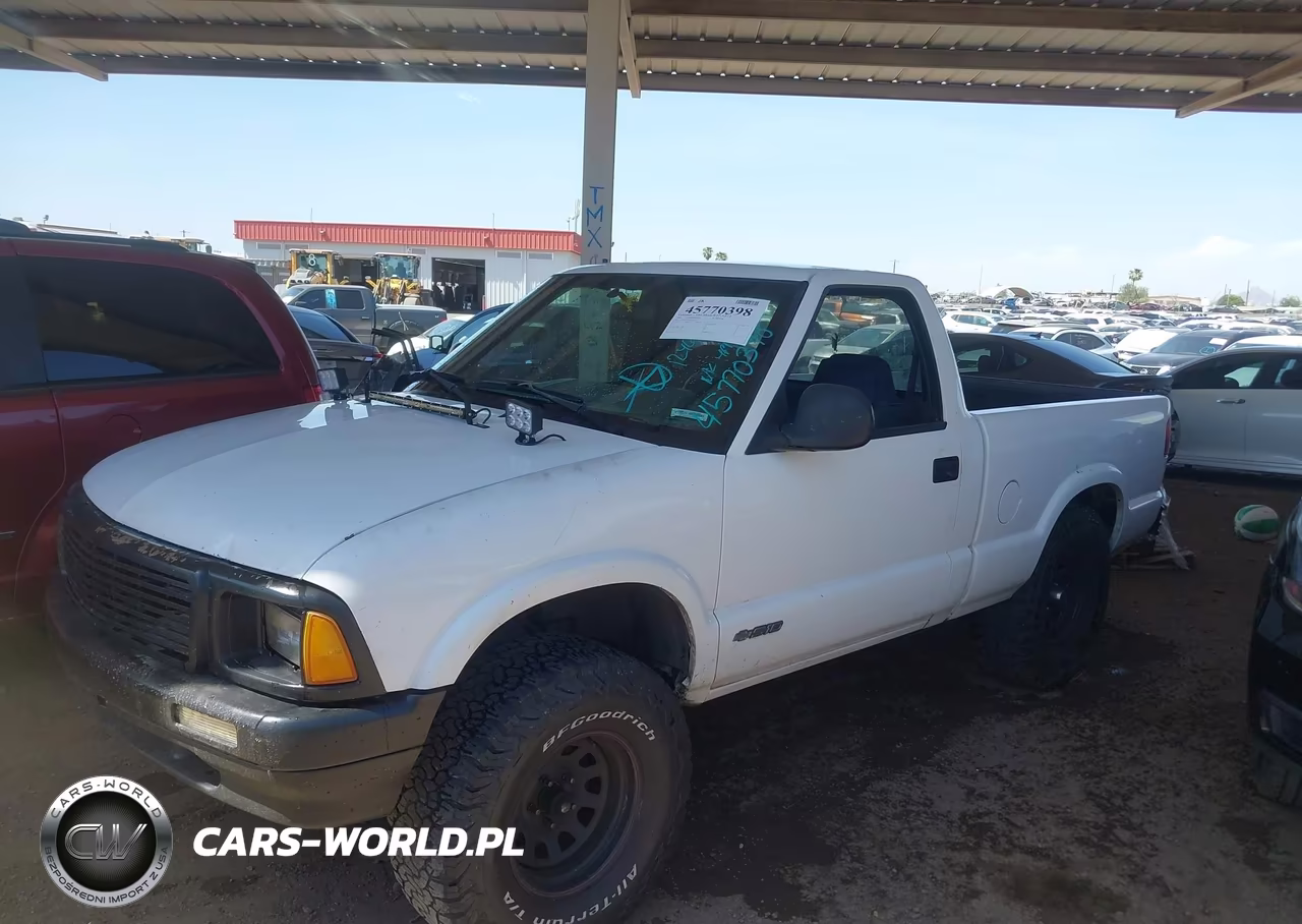 1996 Chevrolet S Truck S10 VIN:1GCCS14W6TK124679 - 2