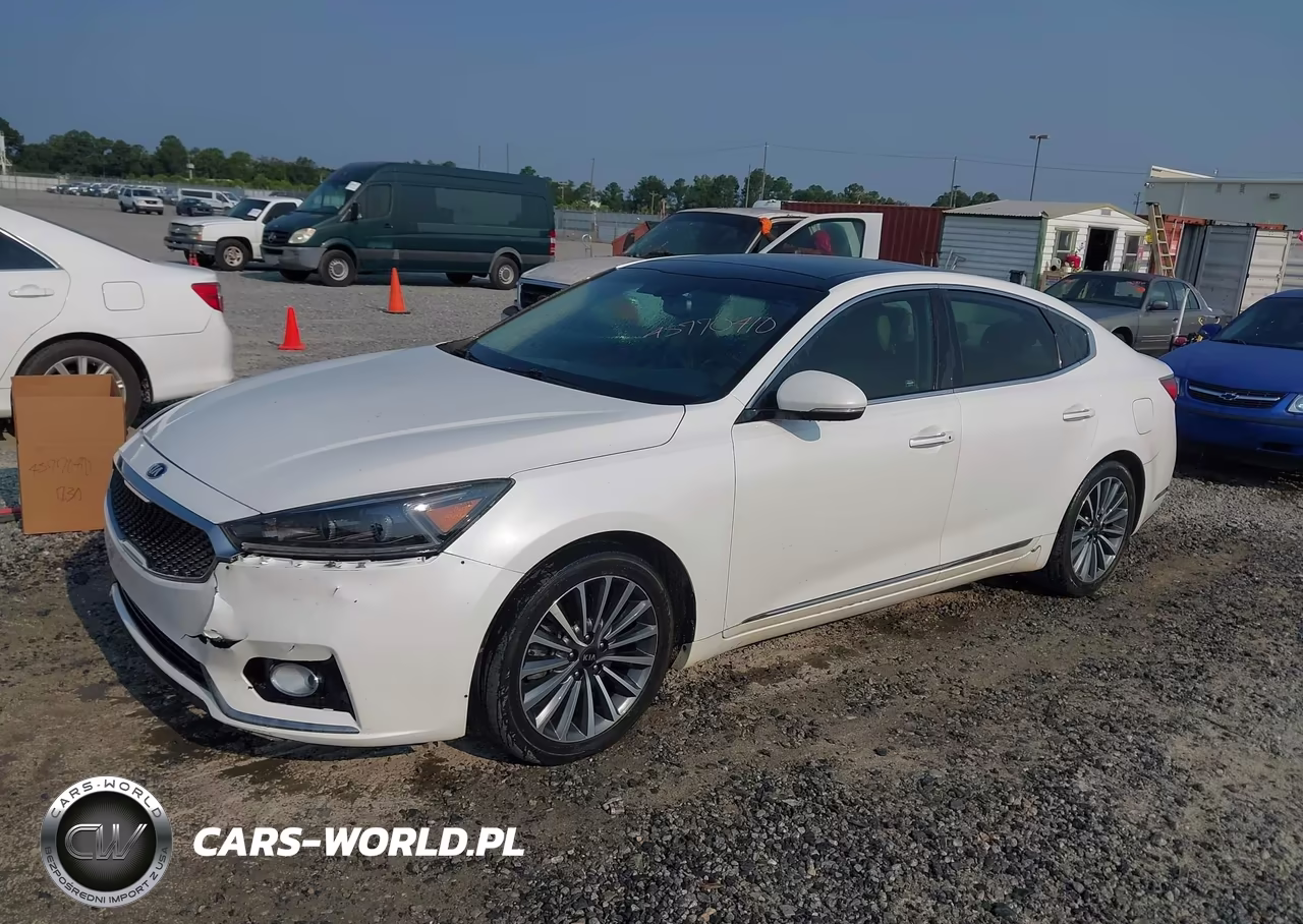 2017 Kia Cadenza Premium VIN:KNALC4J1XH5077411 - 2