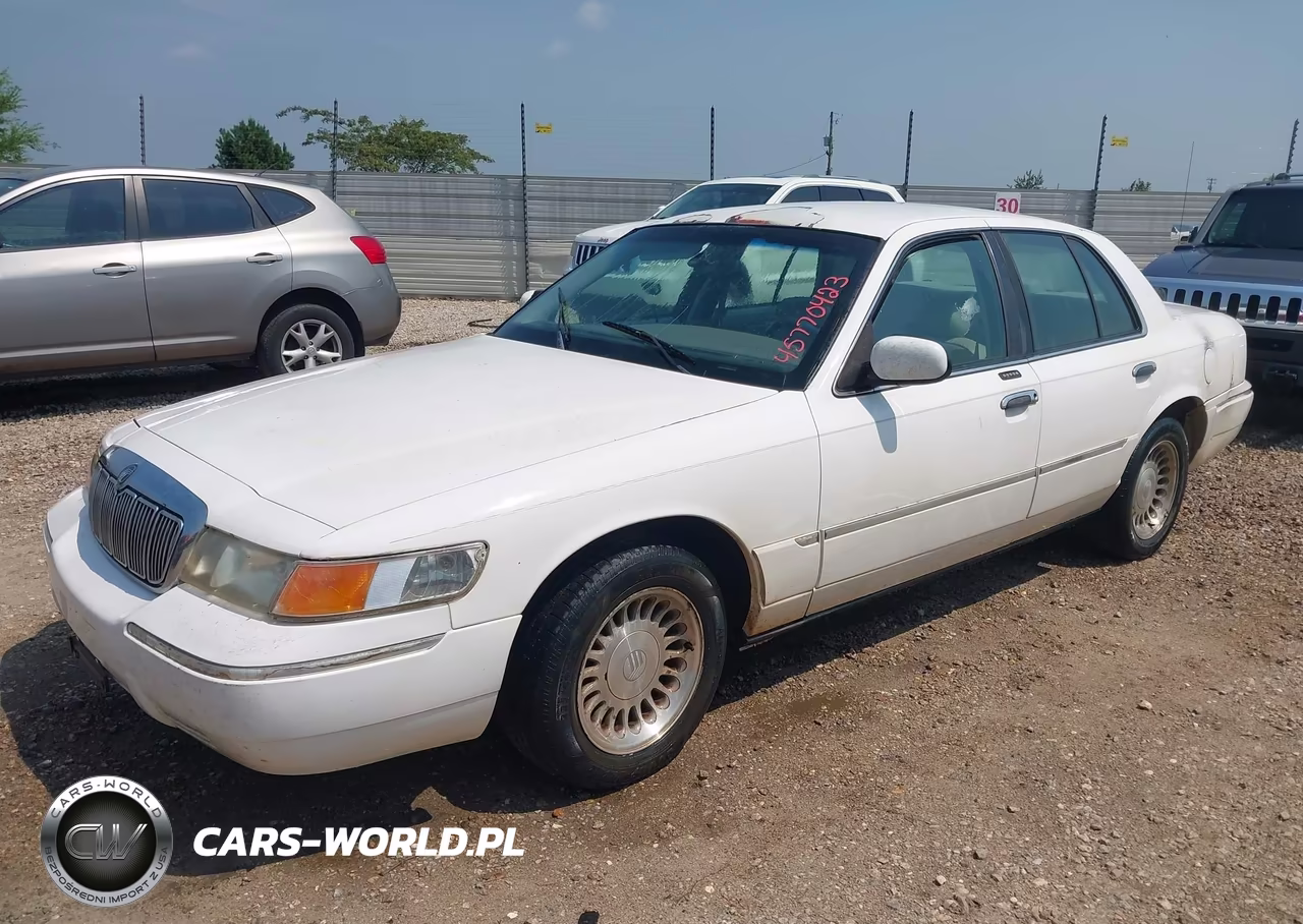 2002 Mercury Grand Marquis Ls VIN:2MEFM75W72X636356 - 2