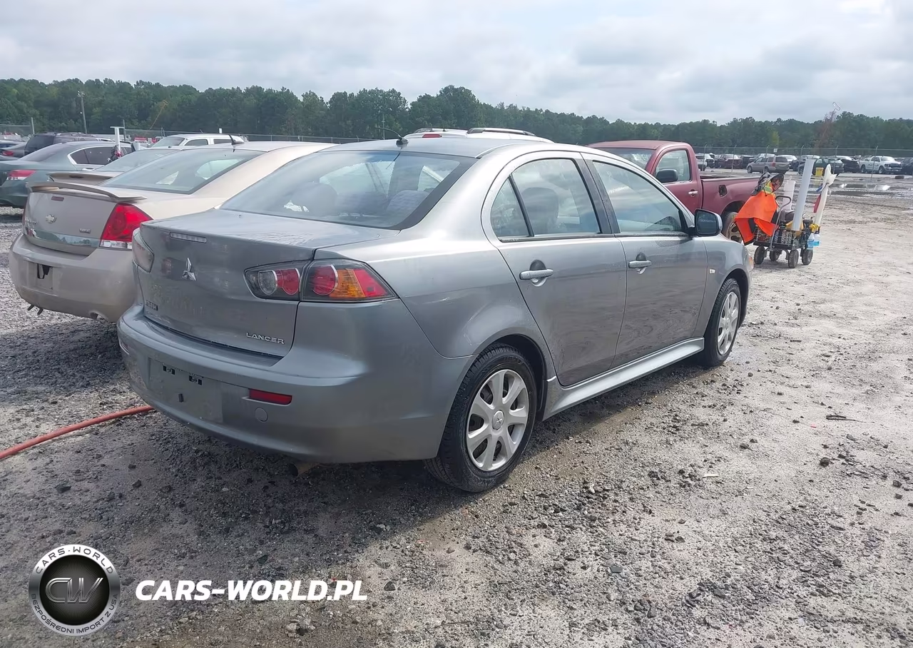 2013 Mitsubishi Lancer Es VIN:JA32U2FU2DU015762 - 4