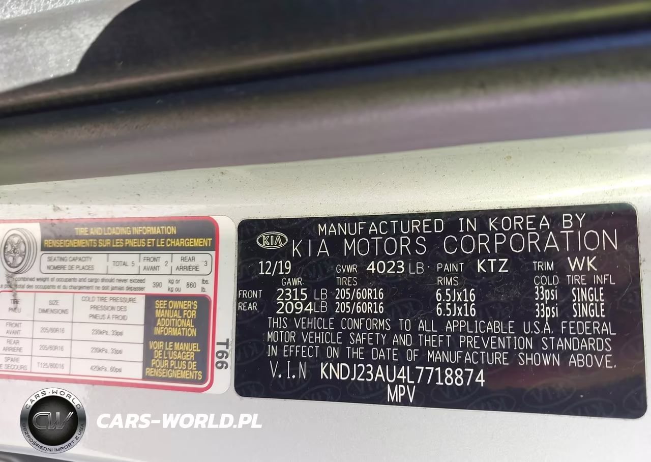 2020 Kia Soul S VIN:KNDJ23AU4L7718874 - 9