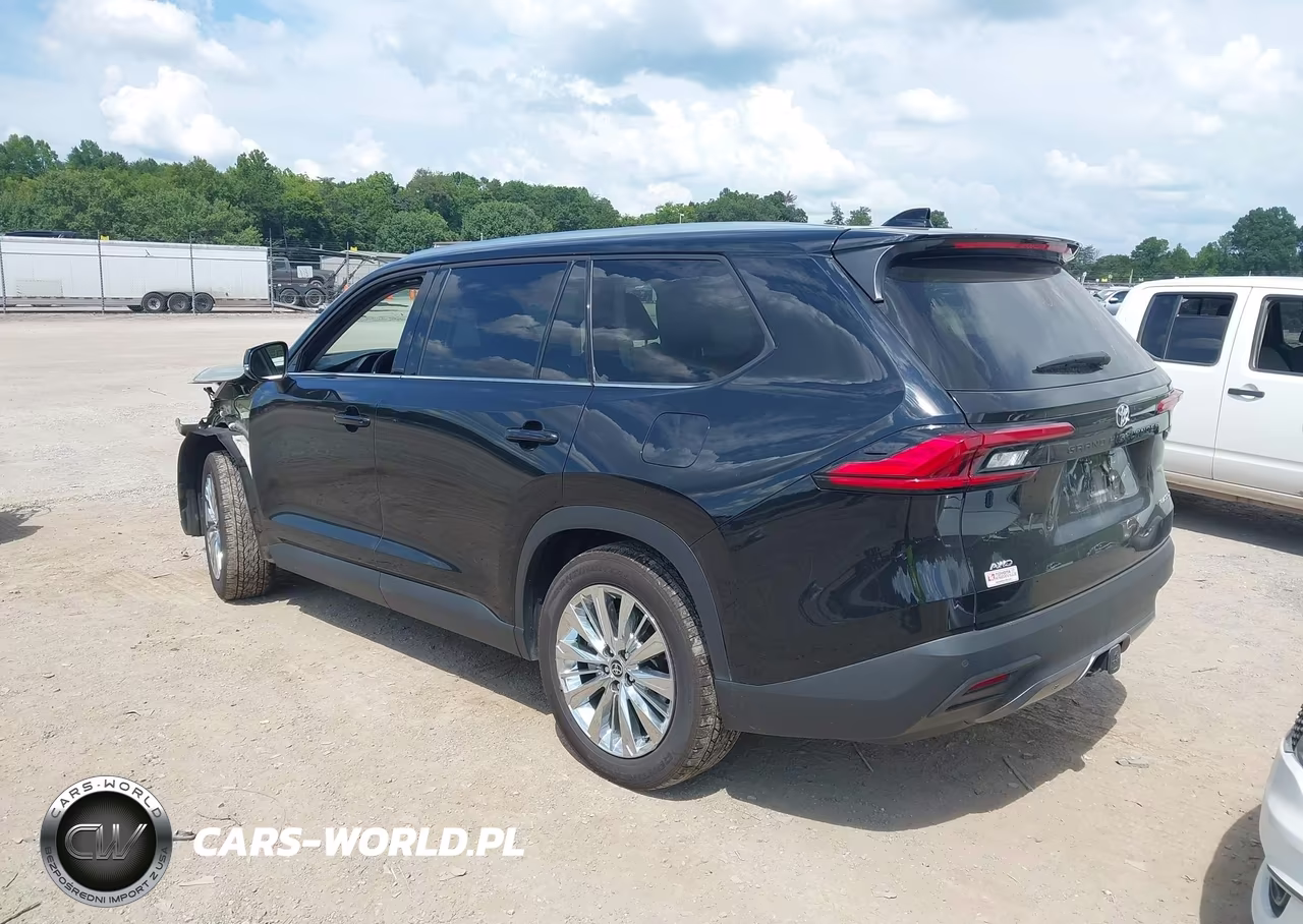 2024 Toyota Grand Highlander Platinum VIN:5TDAAAB55RS013207 - 3