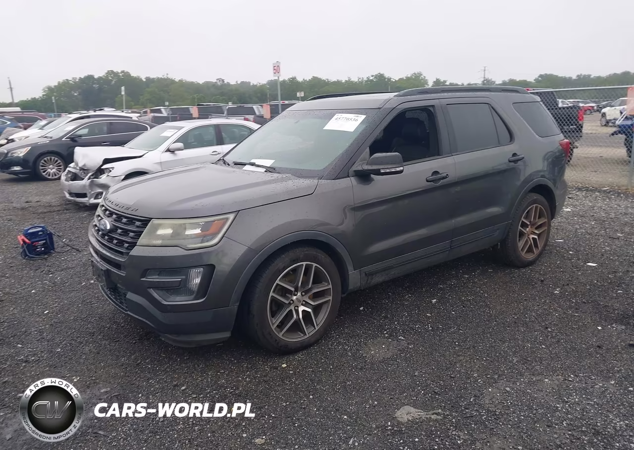2016 Ford Explorer Sport VIN:1FM5K8GT6GGA01097 - 2