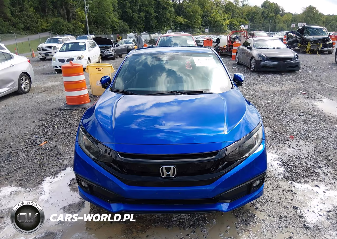 2020 Honda Civic Sport VIN:2HGFC4B89LH301248 - 12