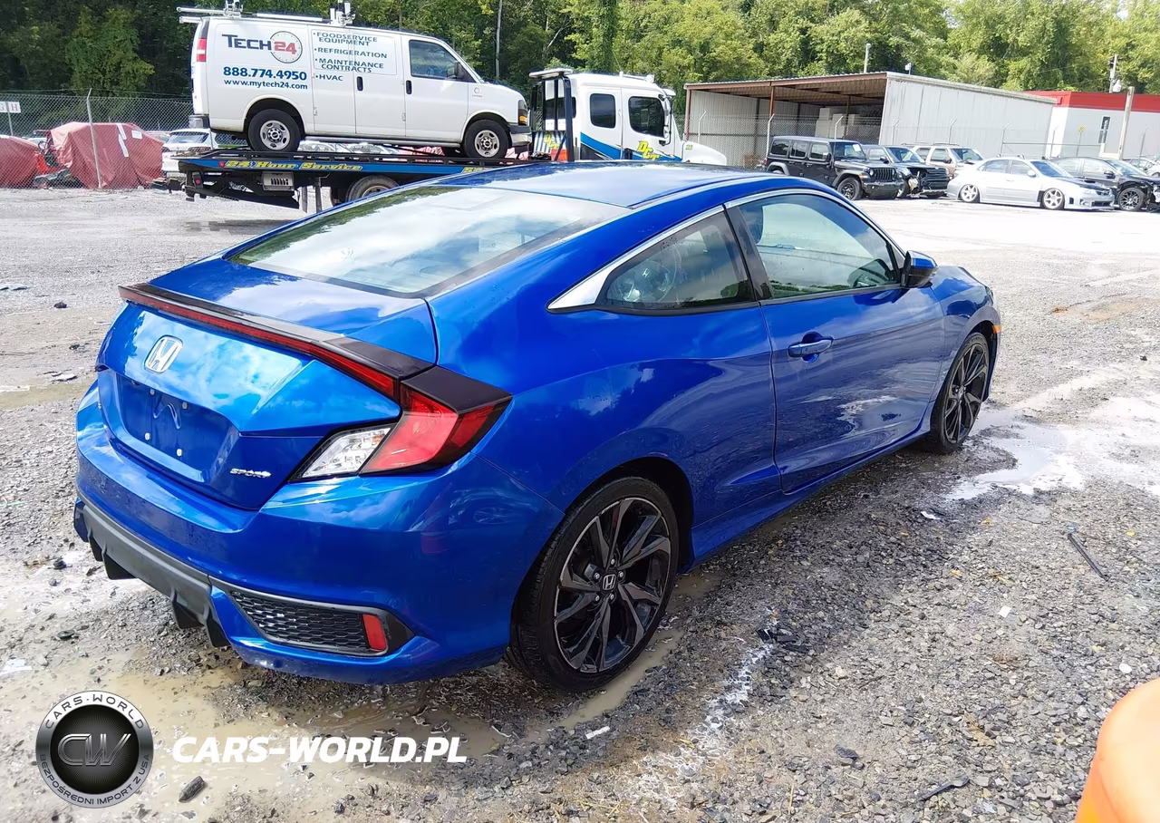 2020 Honda Civic Sport VIN:2HGFC4B89LH301248 - 4