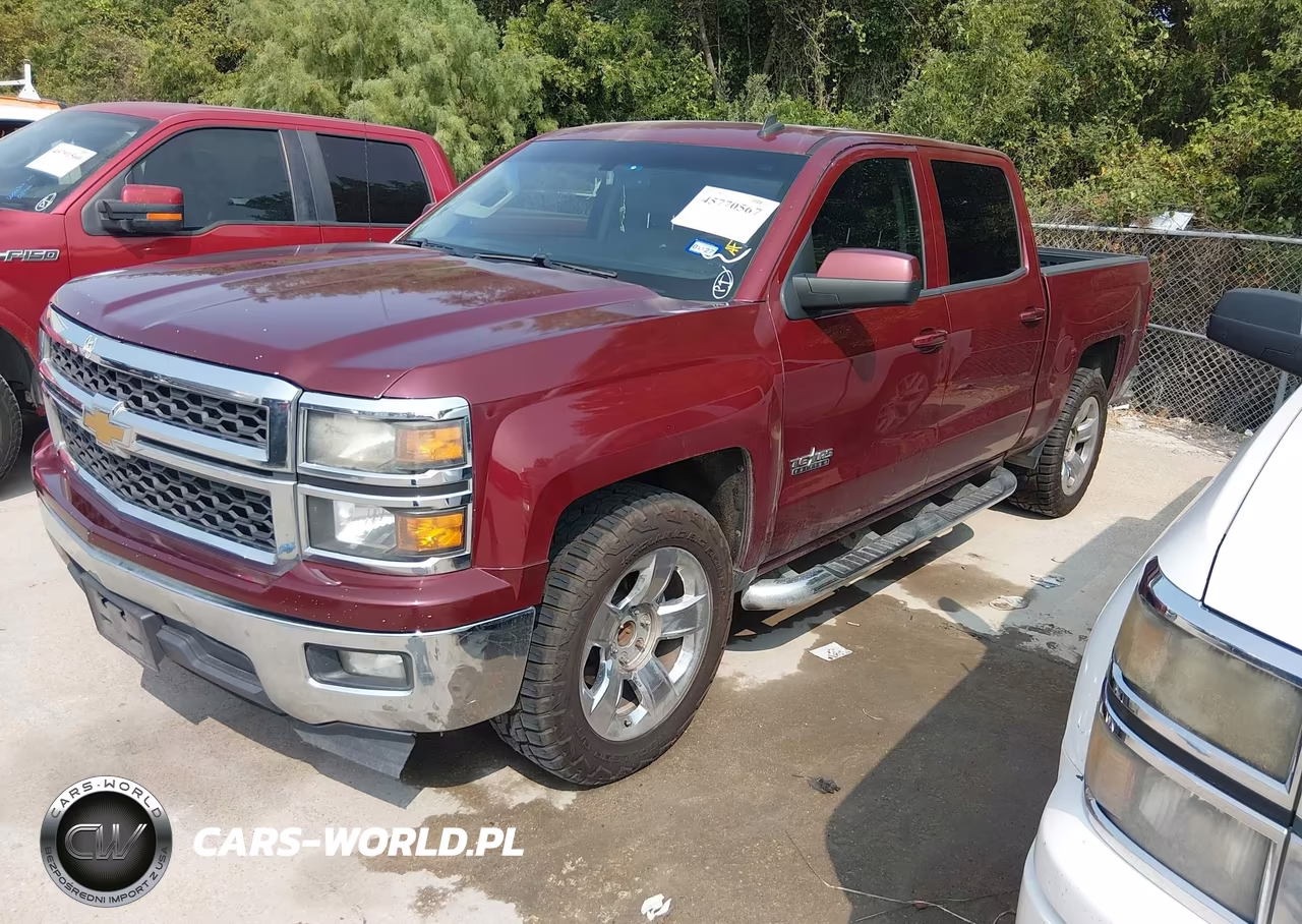 2014 Chevrolet Silverado 1500 Lt VIN:3GCPCREC1EG300307 - 2