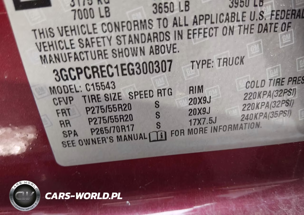 2014 Chevrolet Silverado 1500 Lt VIN:3GCPCREC1EG300307 - 9