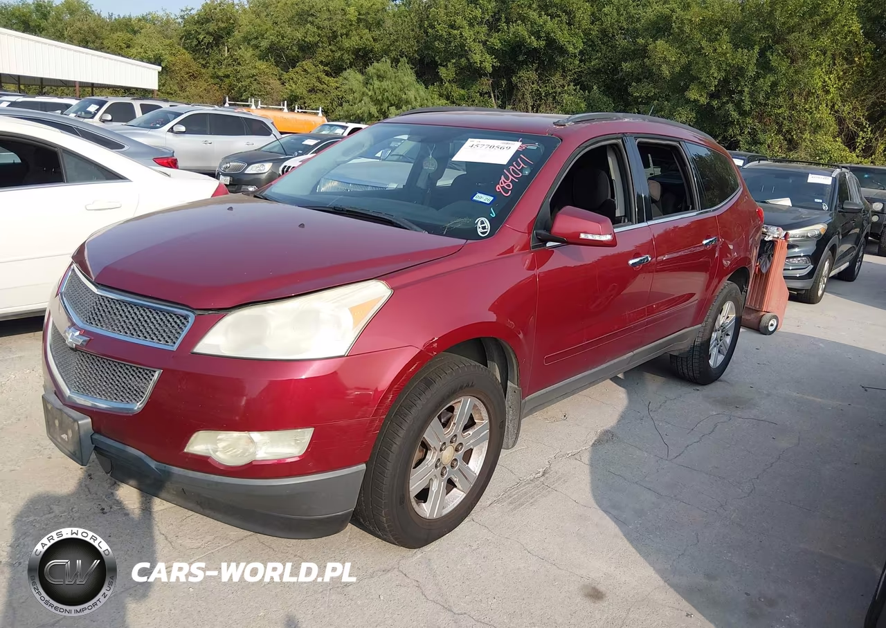 2011 Chevrolet Traverse Lt W-1Lt VIN:1GNKRGED7BJ284041 - 2