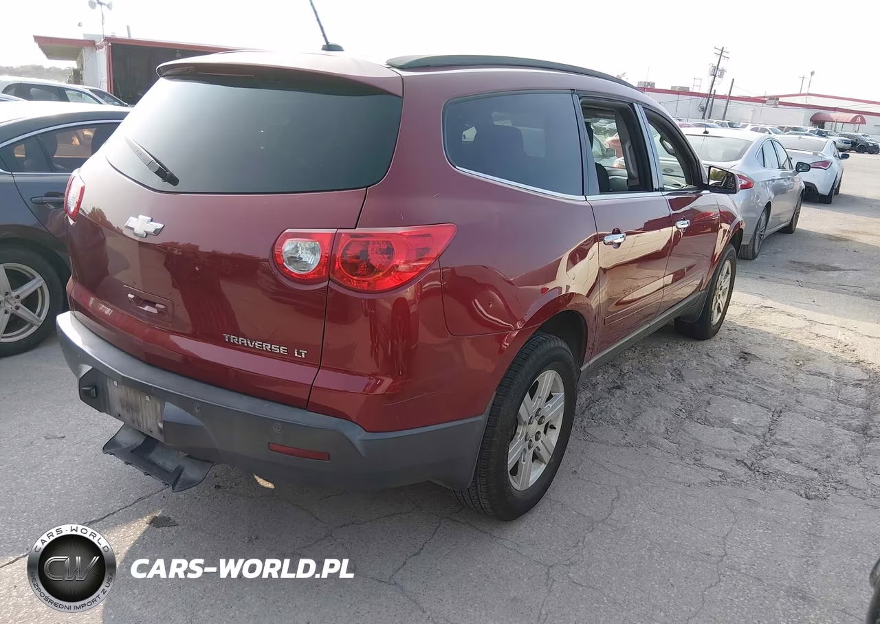 2011 Chevrolet Traverse Lt W-1Lt VIN:1GNKRGED7BJ284041 - 4