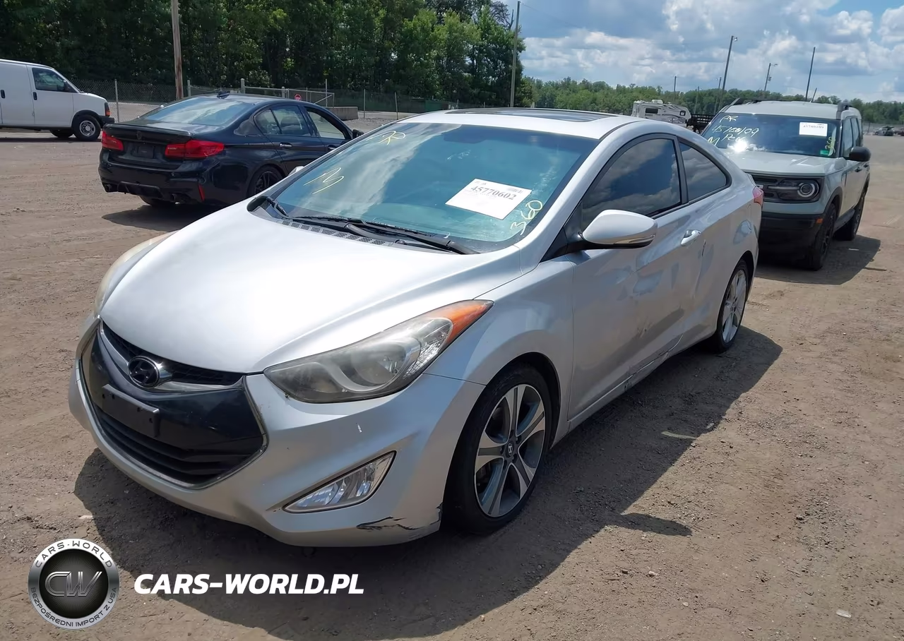 2013 Hyundai Elantra Se VIN:KMHDH6AE6DU008895 - 2