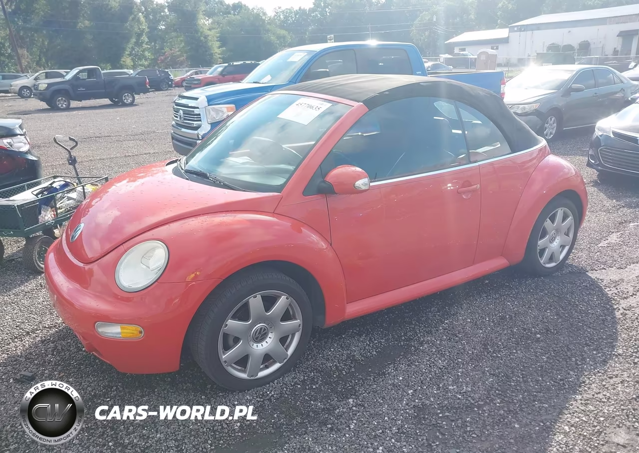 2003 Volkswagen New Beetle Gls 1.8T VIN:3VWCD21Y63M332394 - 2