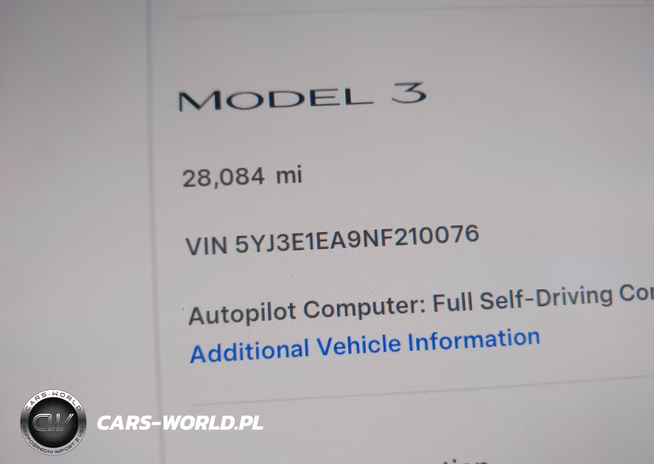 2022 Tesla Model 3 Rear-Wheel Drive VIN:5YJ3E1EA9NF210076 - 15