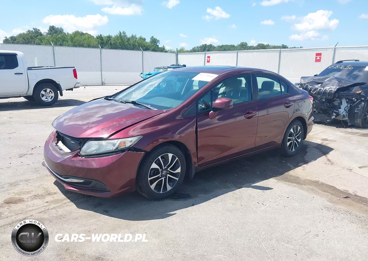 2013 Honda Civic Ex VIN:19XFB2F8XDE010786 - 2