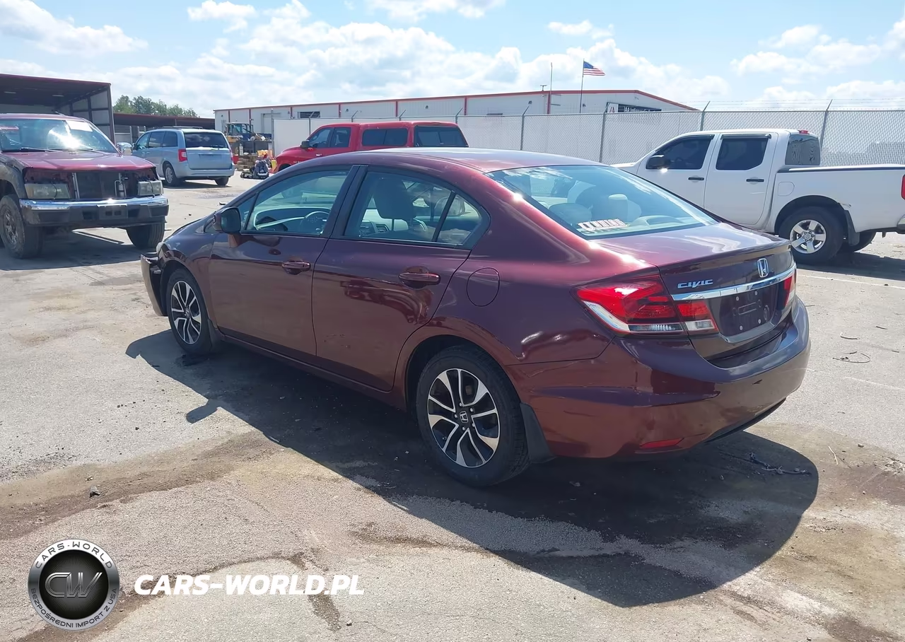 2013 Honda Civic Ex VIN:19XFB2F8XDE010786 - 3