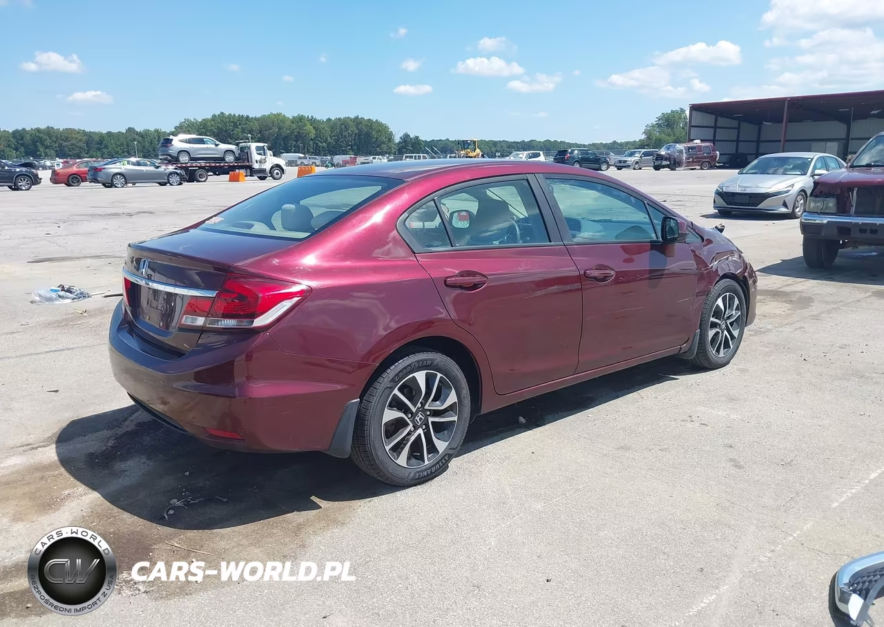 2013 Honda Civic Ex VIN:19XFB2F8XDE010786 - 4