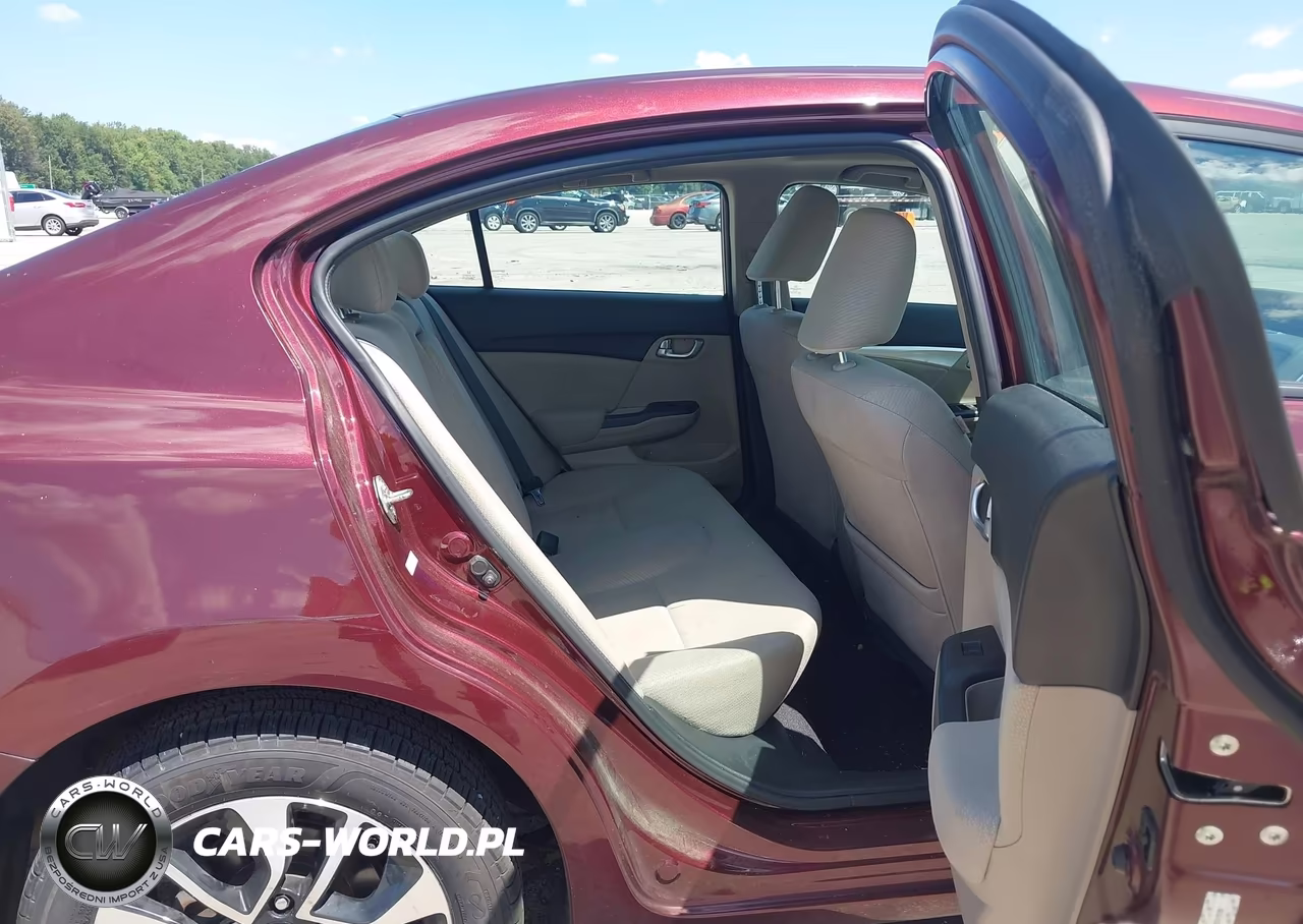 2013 Honda Civic Ex VIN:19XFB2F8XDE010786 - 8