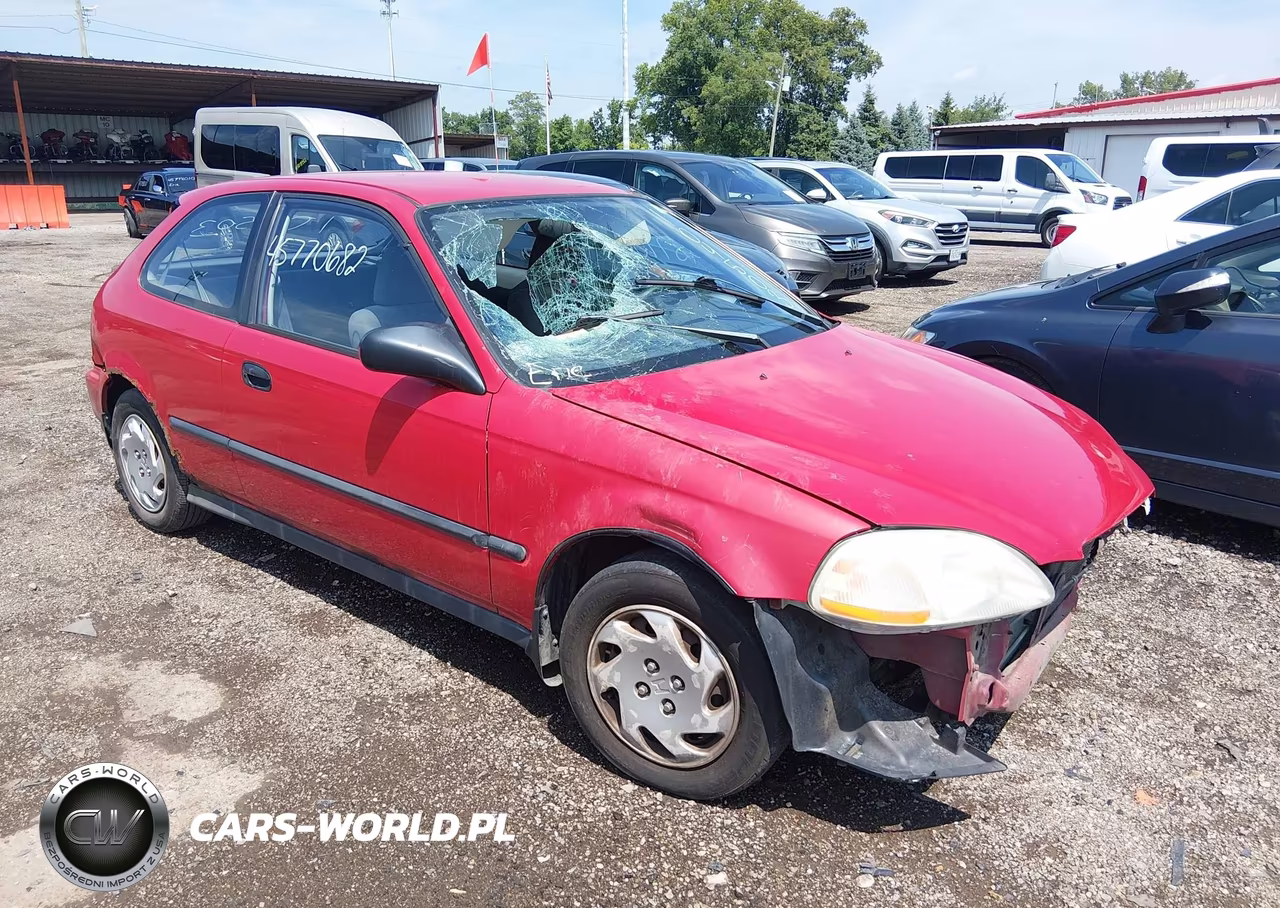1997 Honda Civic Dx VIN:2HGEJ6448VH104503 - 1
