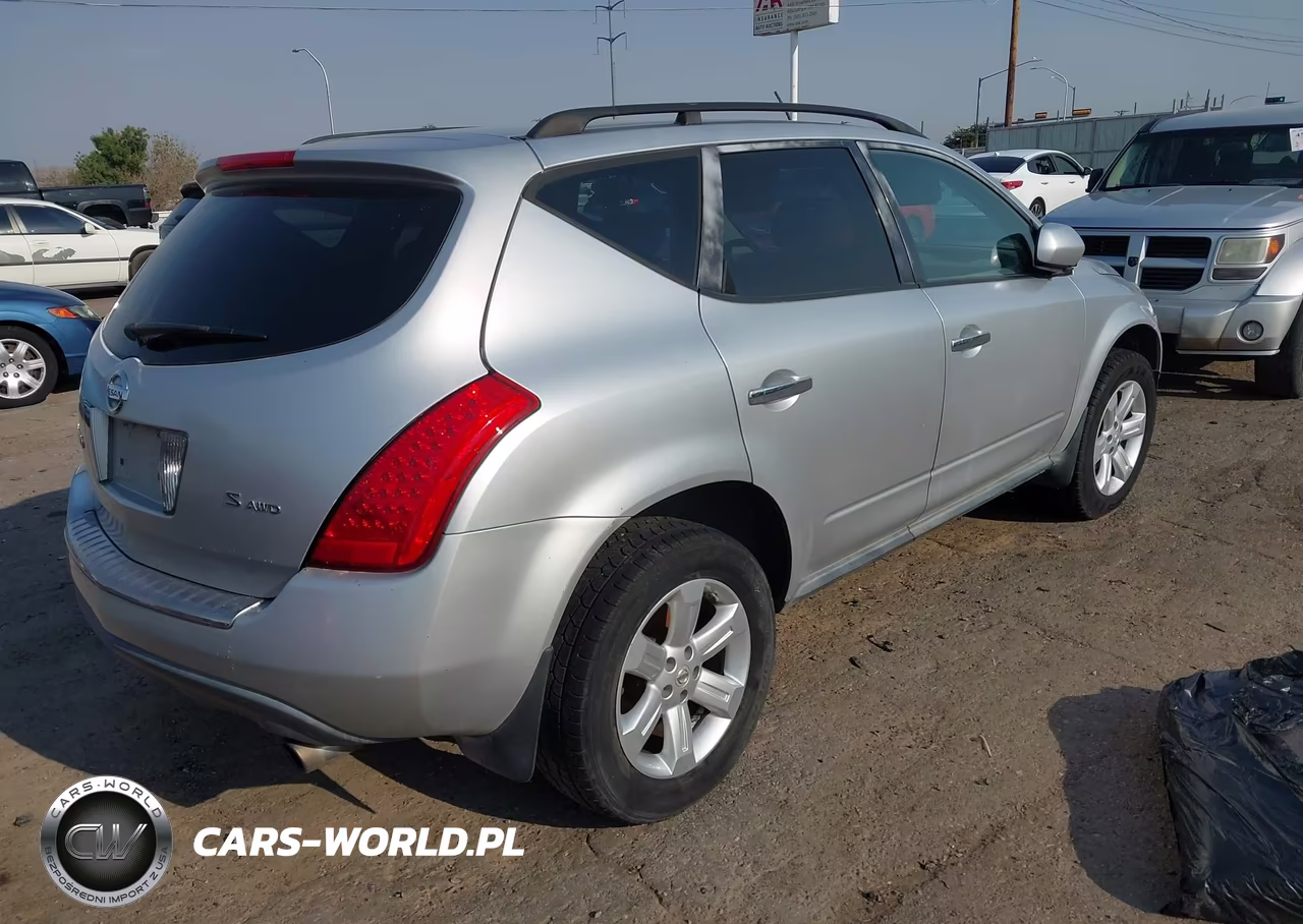 2007 Nissan Murano S VIN:JN8AZ08W97W662495 - 4