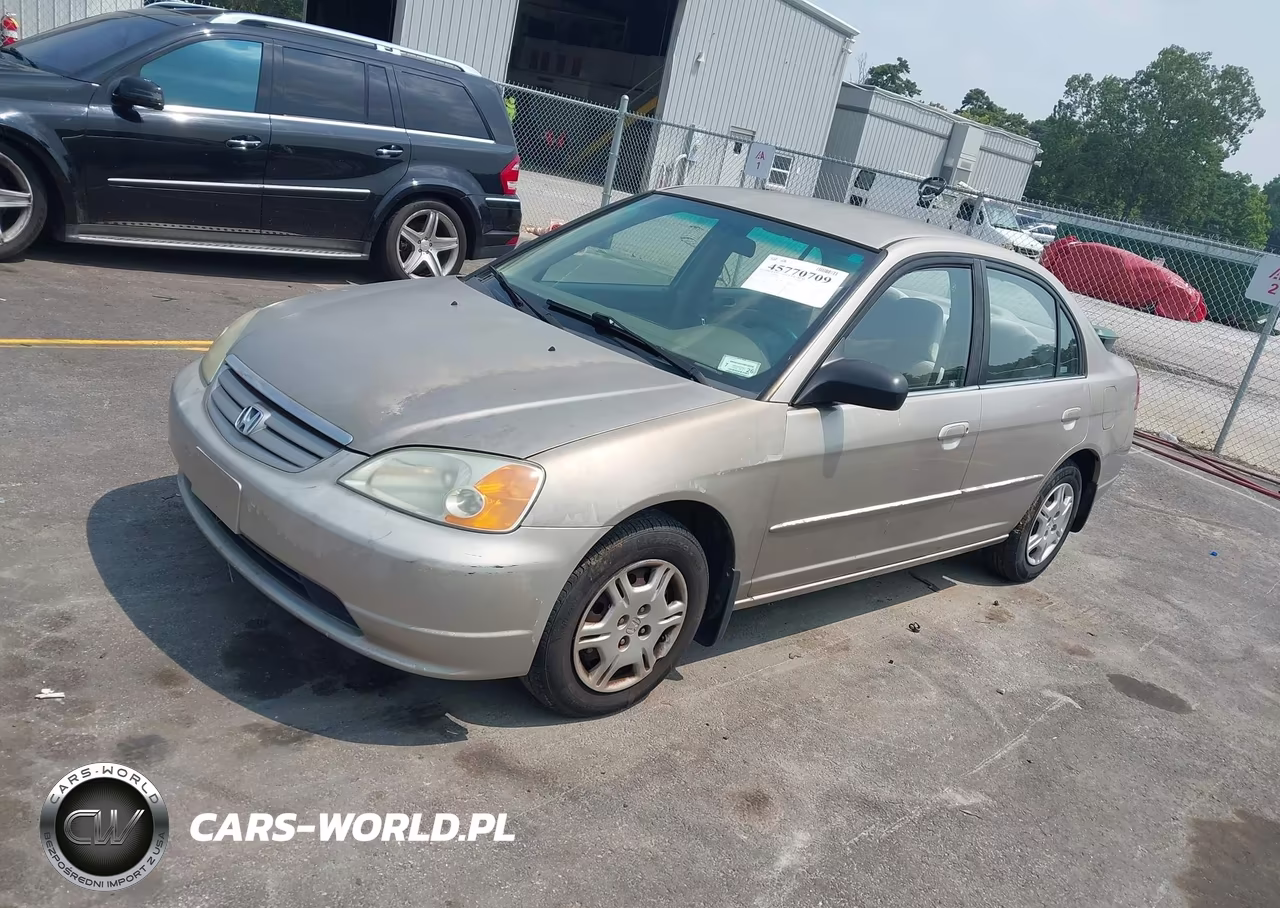 2002 Honda Civic Lx VIN:2HGES16552H533177 - 2