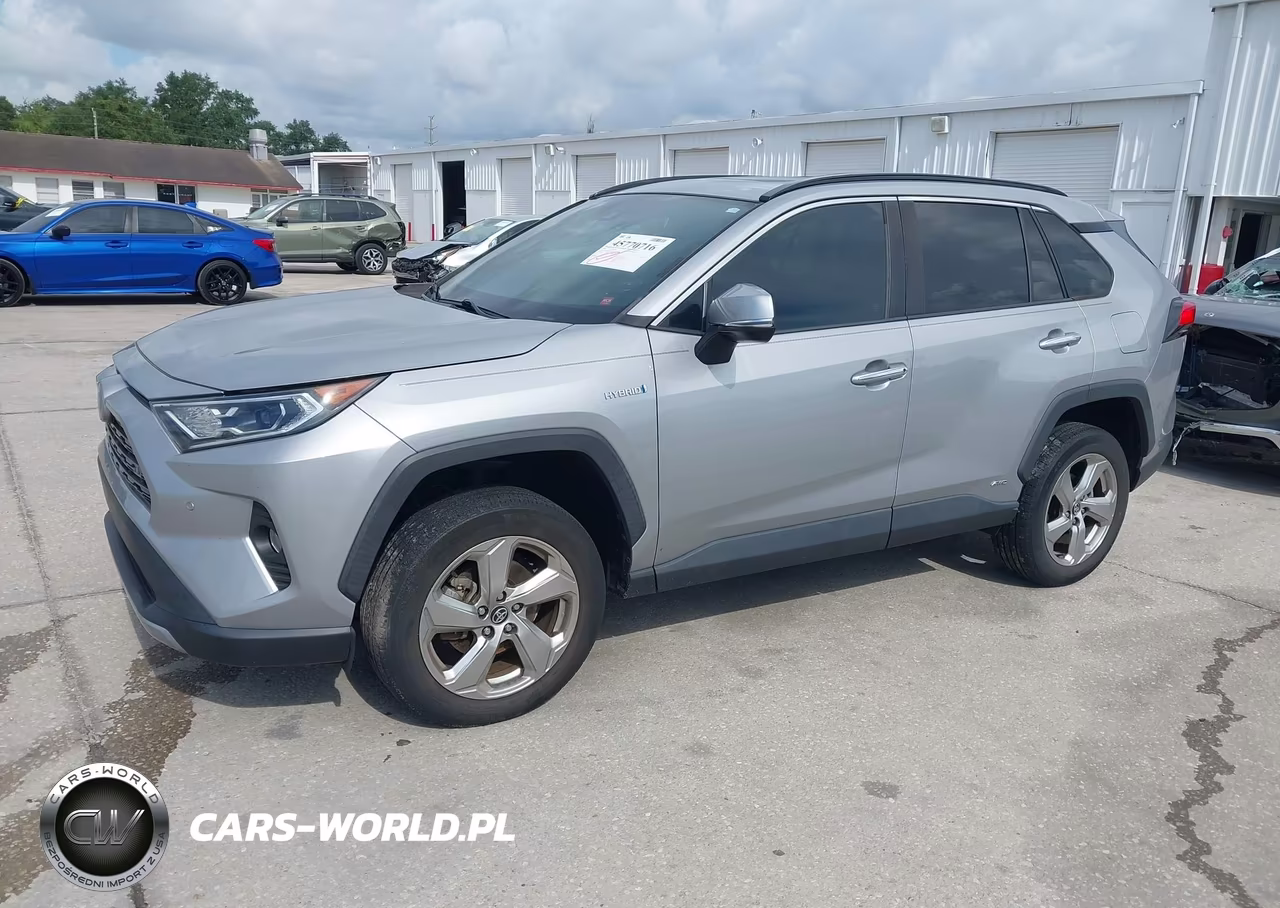 2020 Toyota Rav4 Hybrid Limited VIN:2T3DWRFV3LW075377 - 2