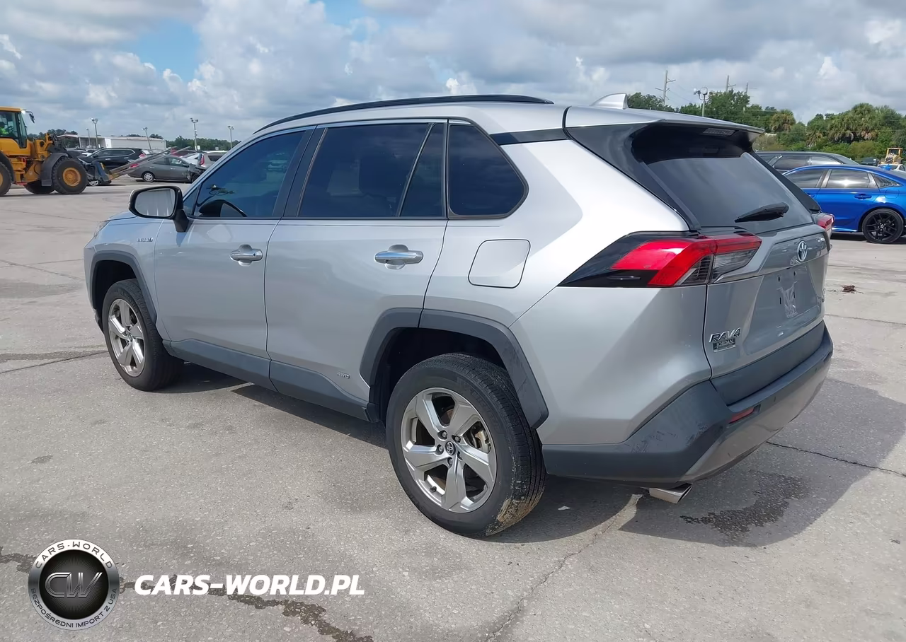 2020 Toyota Rav4 Hybrid Limited VIN:2T3DWRFV3LW075377 - 3