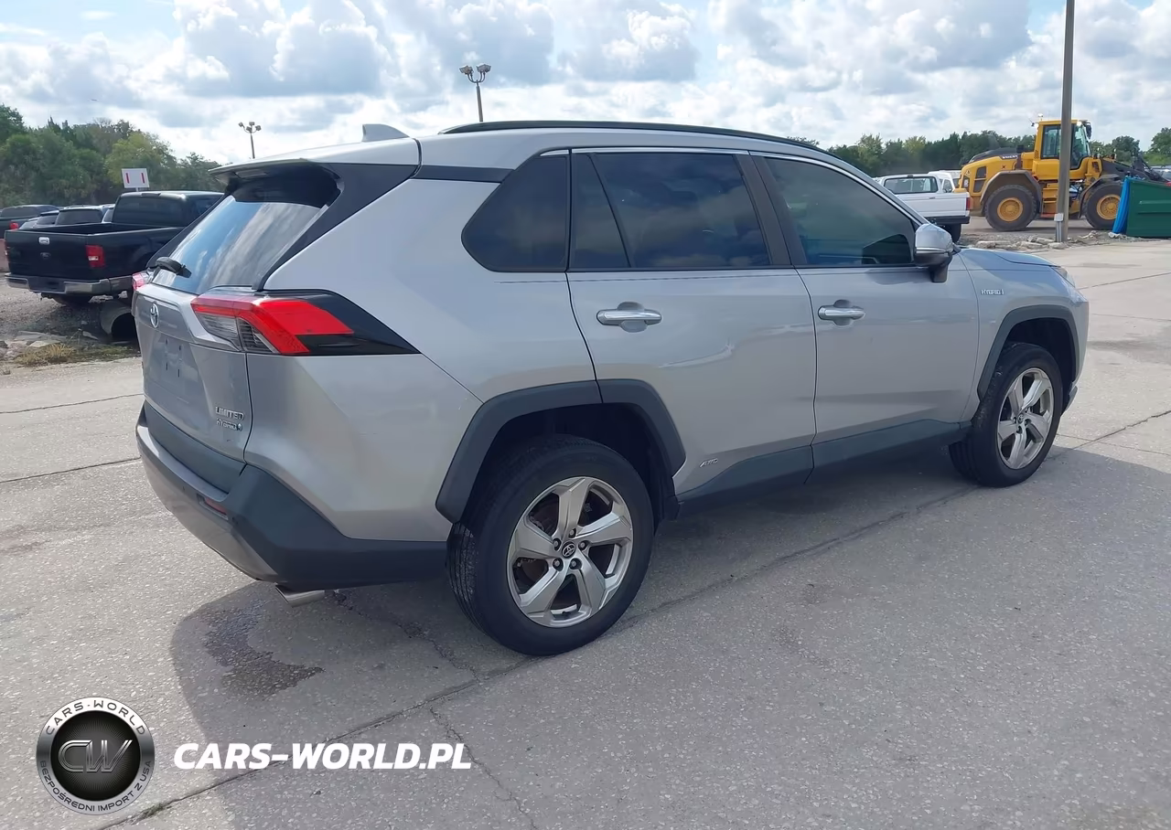 2020 Toyota Rav4 Hybrid Limited VIN:2T3DWRFV3LW075377 - 4