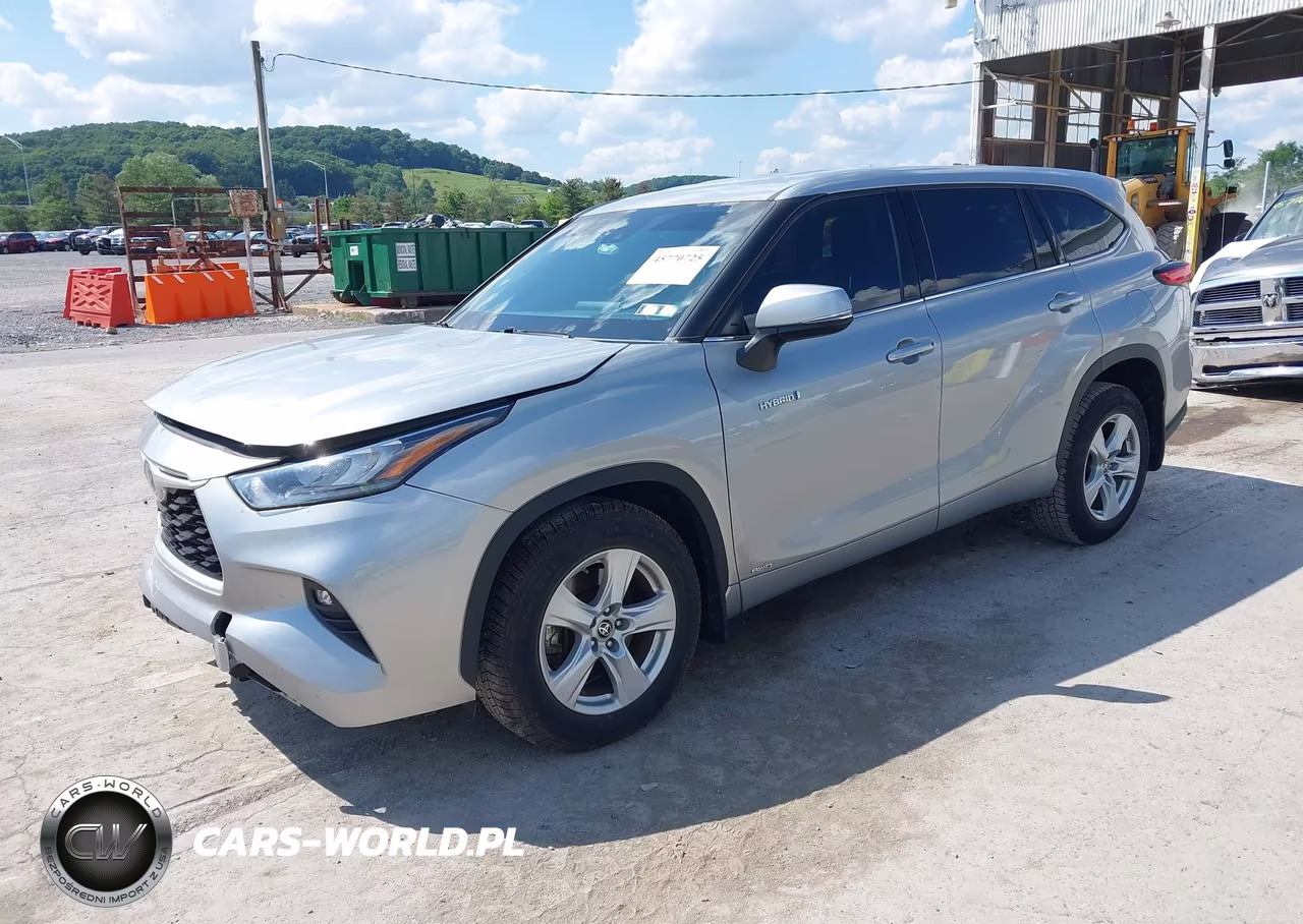 2020 Toyota Highlander Hybrid Le VIN:5TDBBRCH8LS506458 - 2