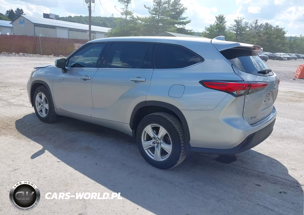 2020 Toyota Highlander Hybrid Le VIN:5TDBBRCH8LS506458 - 3