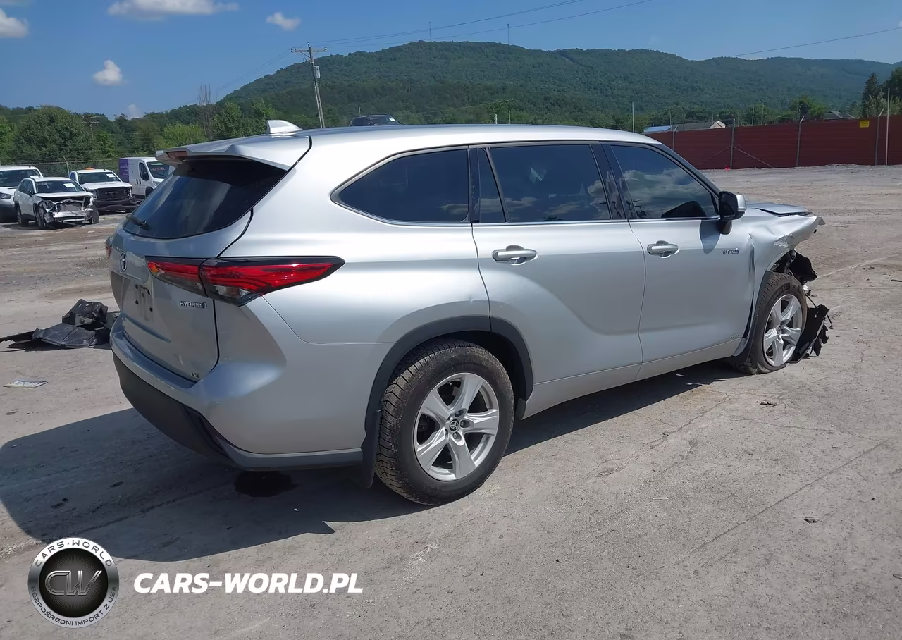 2020 Toyota Highlander Hybrid Le VIN:5TDBBRCH8LS506458 - 4