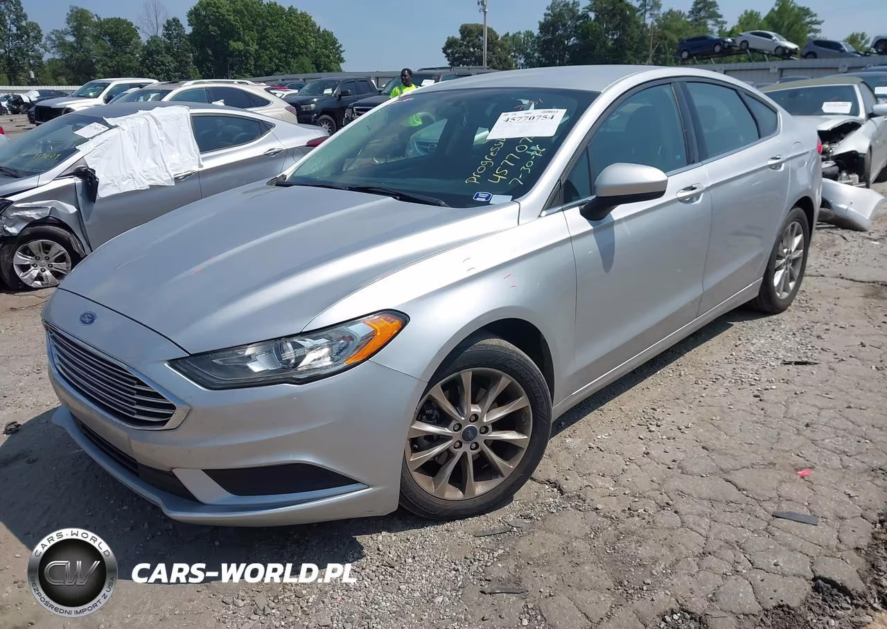 2017 Ford Fusion Se VIN:3FA6P0H77HR318433 - 2