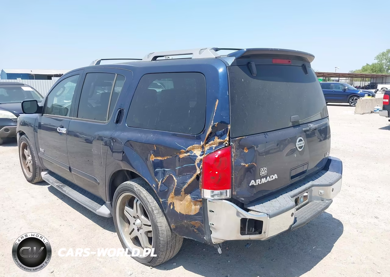 2006 Nissan Armada Le VIN:5N1AA08A86N700970 - 3