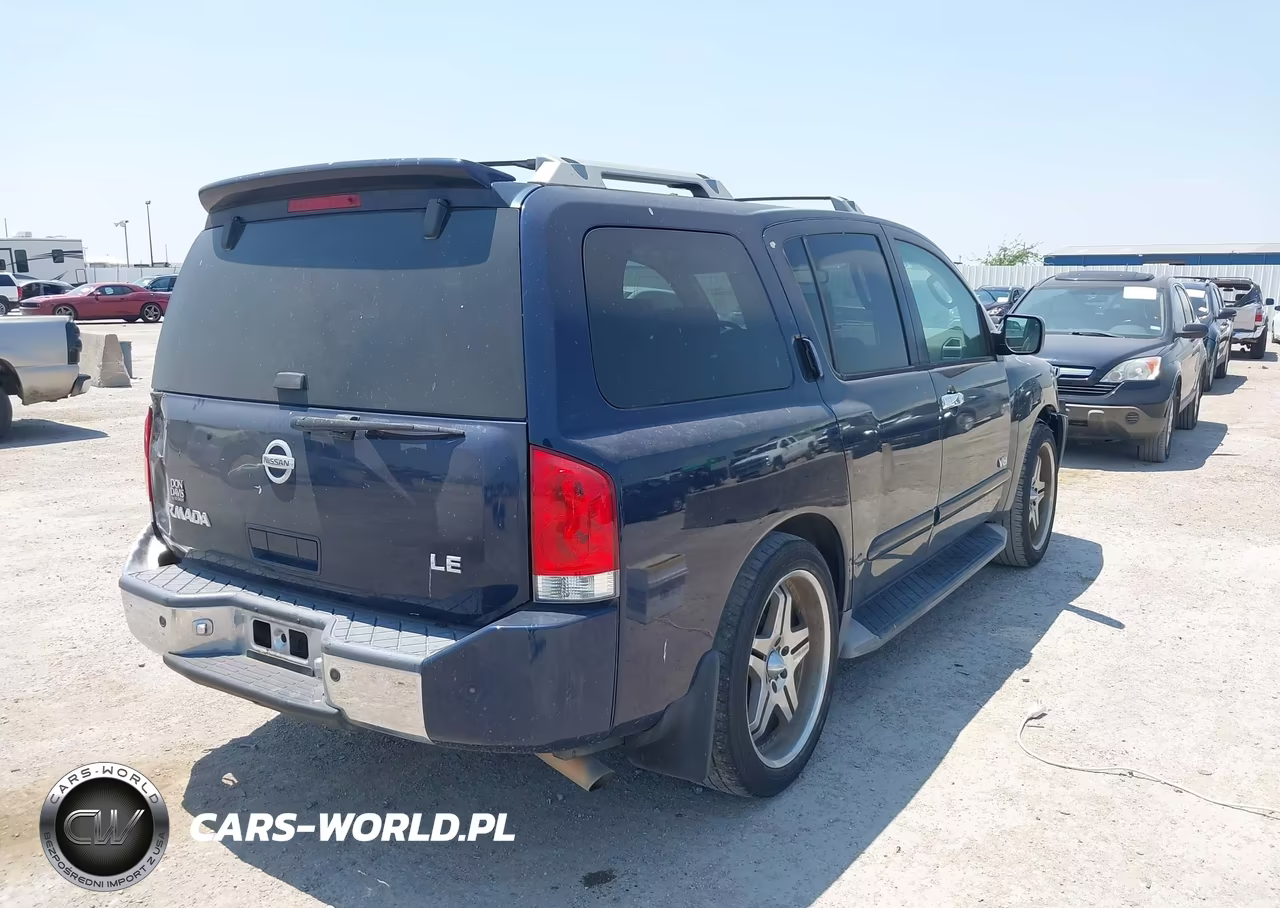 2006 Nissan Armada Le VIN:5N1AA08A86N700970 - 4