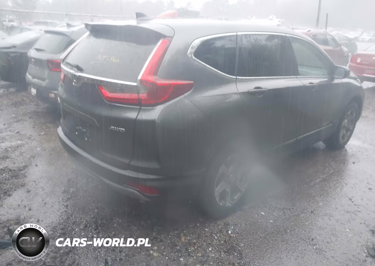 2018 Honda Cr-V Ex-L-Ex-L Navi VIN:5J6RW2H89JA001102 - 4