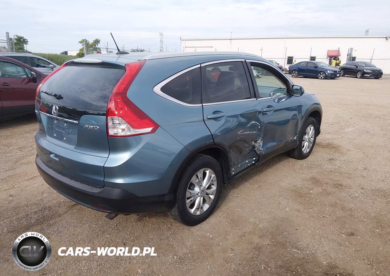 2014 Honda Cr-V Ex-L VIN:5J6RM4H70EL091677 - 4
