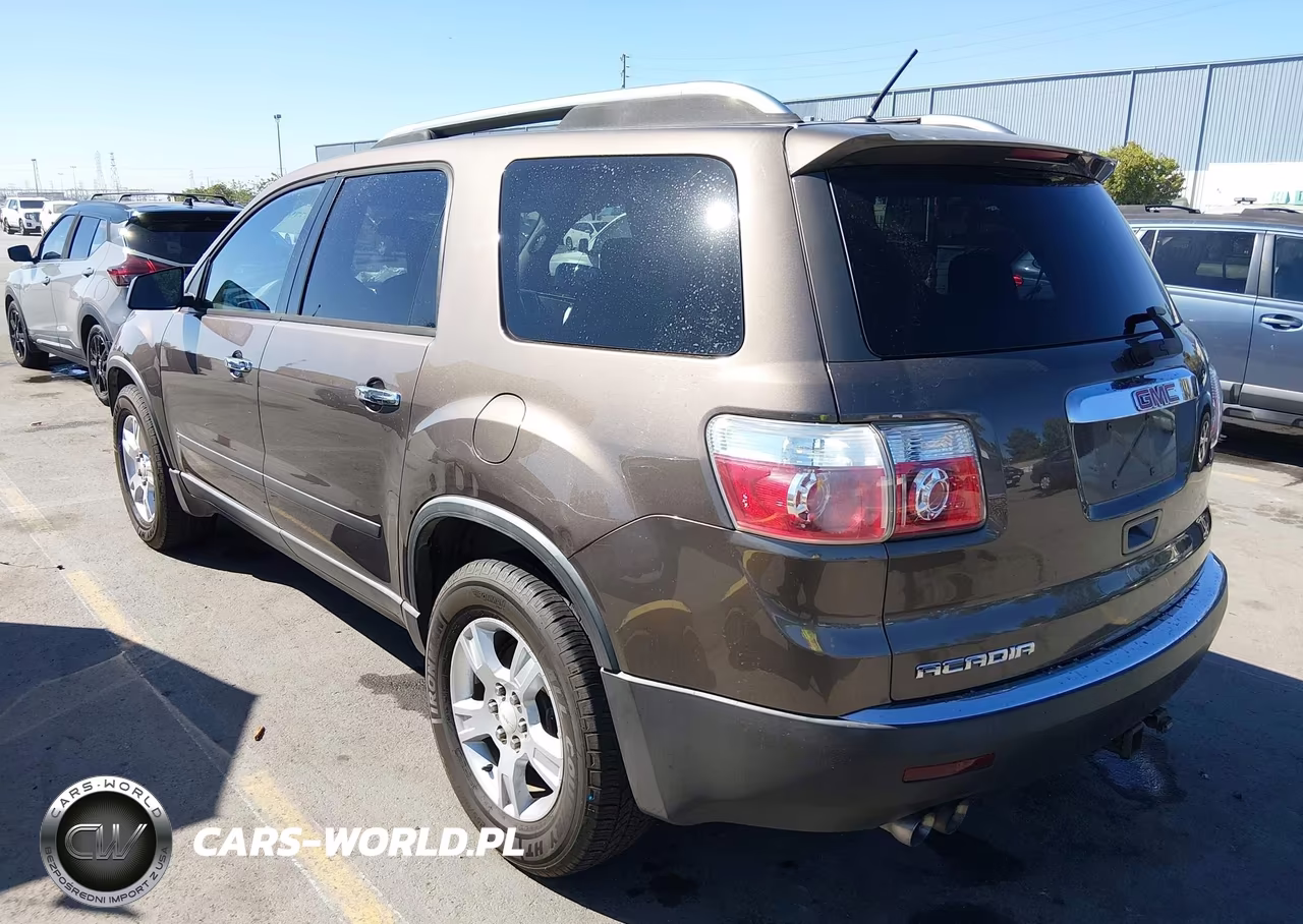 2009 GMC Acadia Sle1 VIN:1GKER13D19J181699 - 3