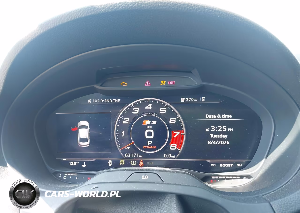 2020 Audi S3 Premium Plus Tfsi Quattro S Tronic VIN:WAUE1GFF1LA095526 - 7