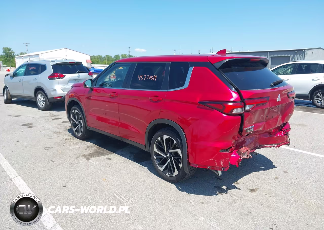 2024 Mitsubishi Outlander Se 2.5 S-Awc VIN:JA4J4VA82RZ052906 - 3