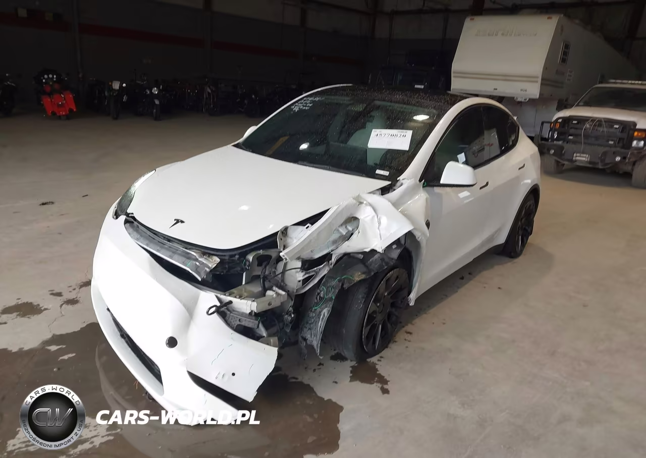 2021 Tesla Model Y Long Range Dual Motor All-Wheel Drive VIN:5YJYGDEE2MF201321 - 2