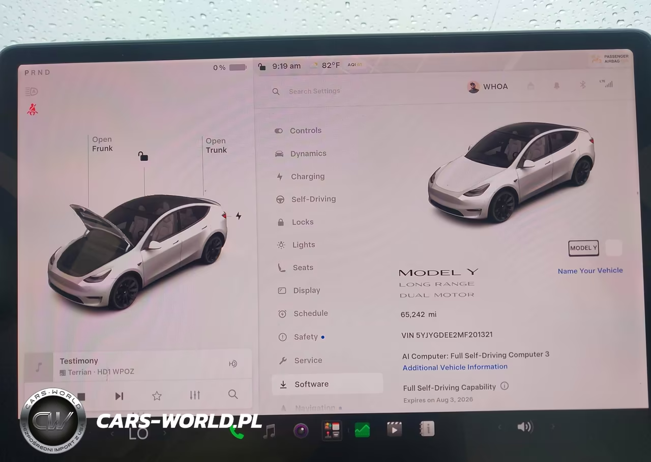 2021 Tesla Model Y Long Range Dual Motor All-Wheel Drive VIN:5YJYGDEE2MF201321 - 7