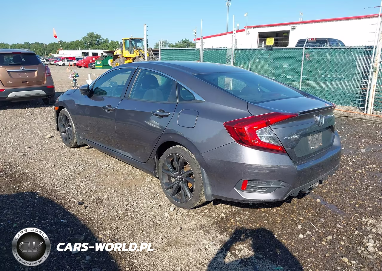 2019 Honda Civic Sport VIN:19XFC2F87KE025529 - 3