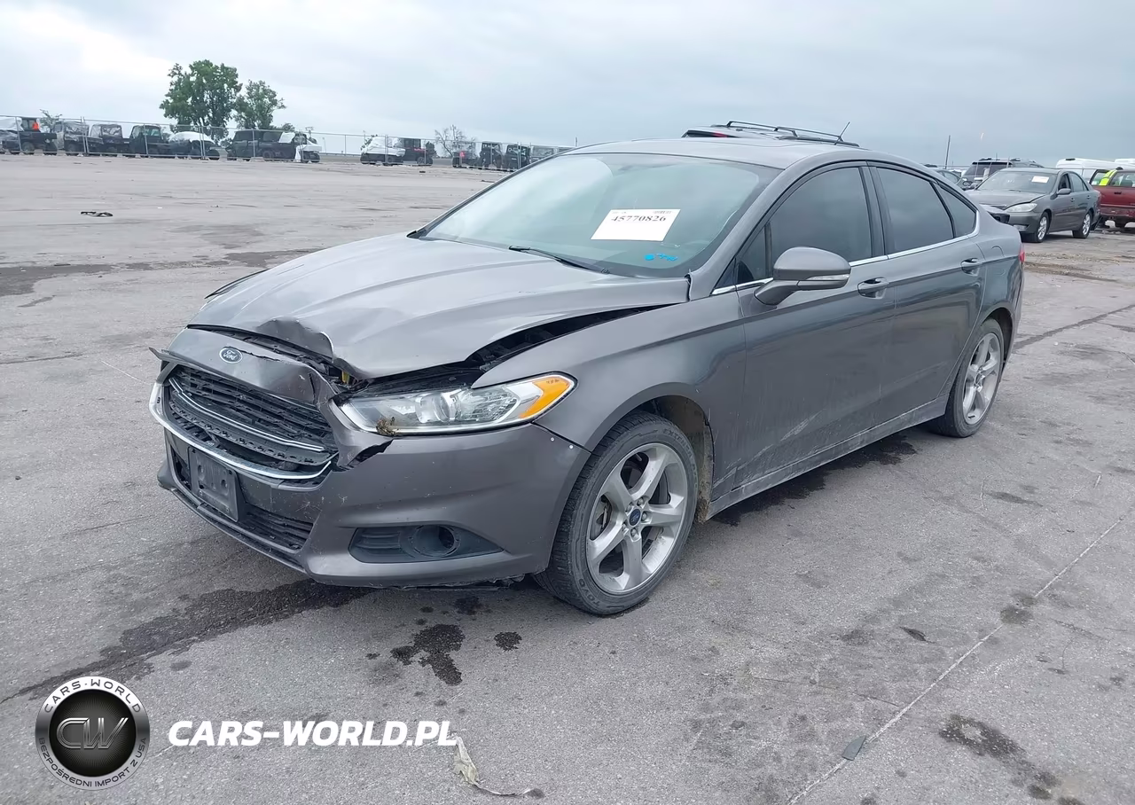 2014 Ford Fusion Se VIN:1FA6P0H72E5390364 - 2