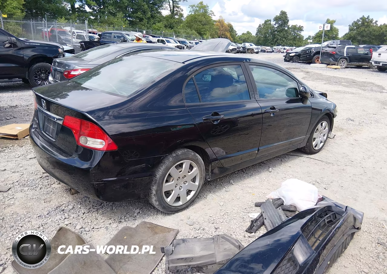 2010 Honda Civic Lx VIN:19XFA1F50AE086211 - 4