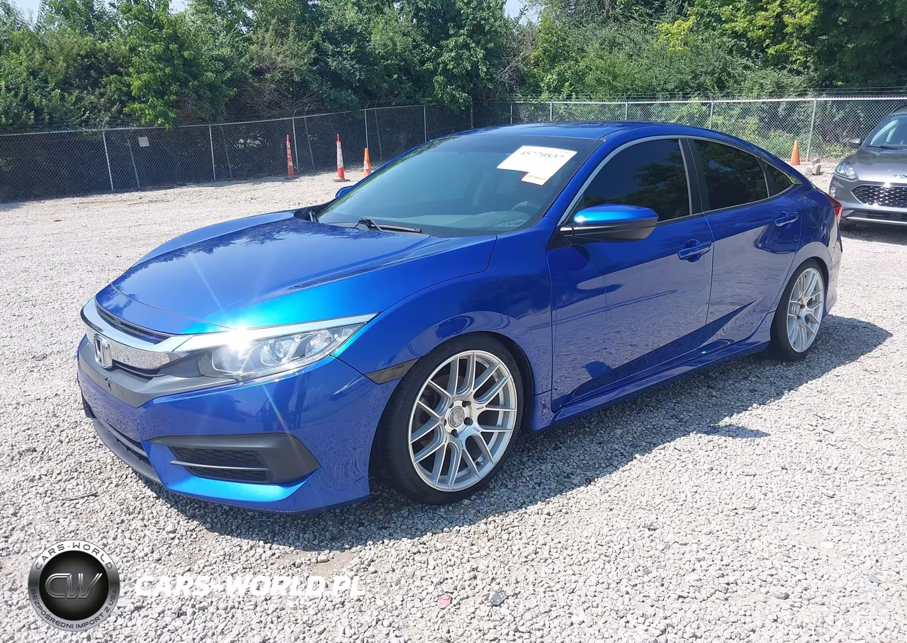 2016 Honda Civic Lx VIN:19XFC2F51GE071614 - 2