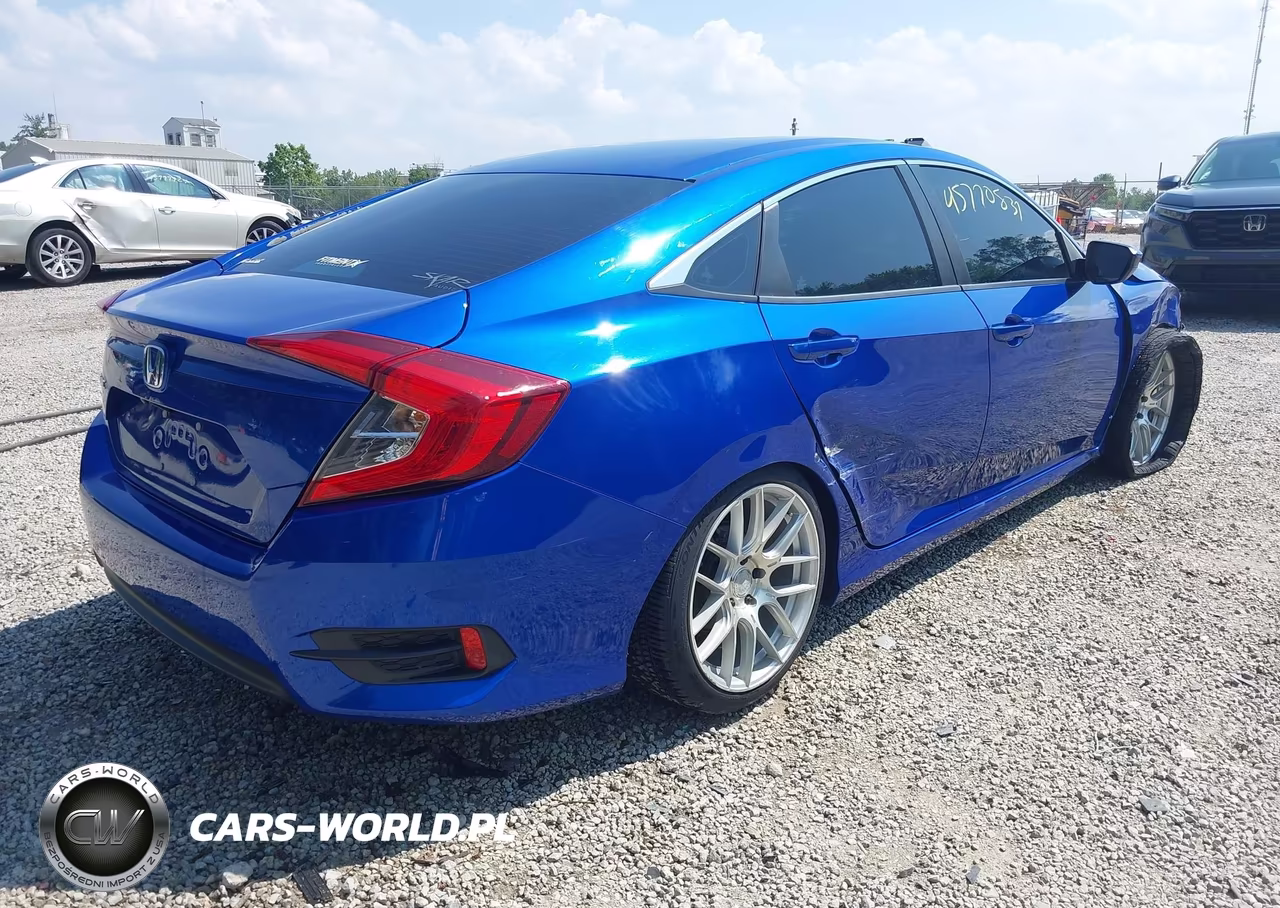 2016 Honda Civic Lx VIN:19XFC2F51GE071614 - 4