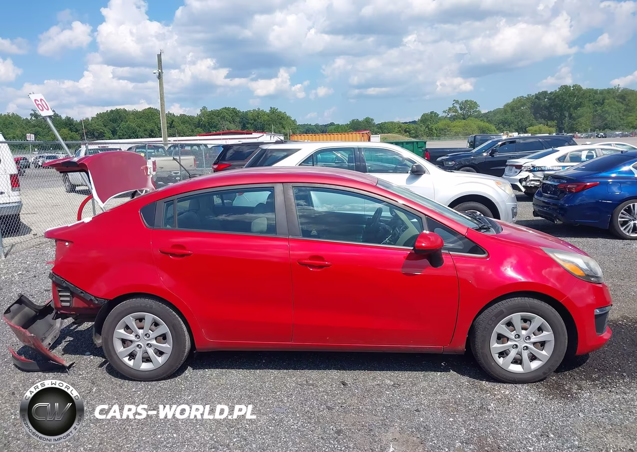 2017 Kia Rio Lx VIN:KNADM4A34H6117155 - 14